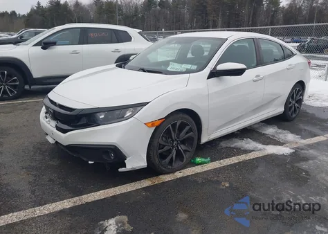 2019 Honda Civic Sport from USA, damaged, VIN 2HGFC2F83KH571511